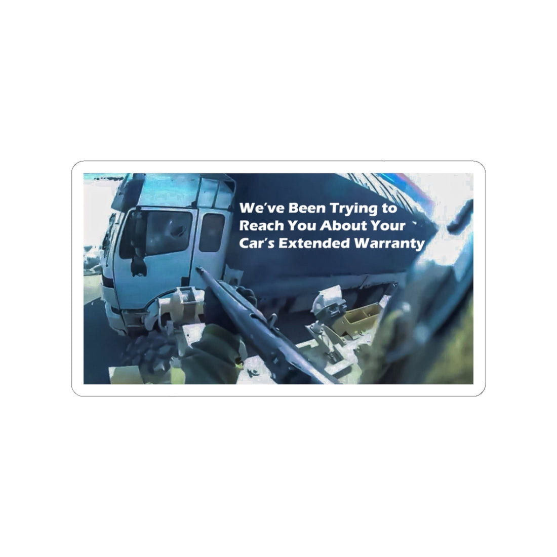 Car Warranty Sticker