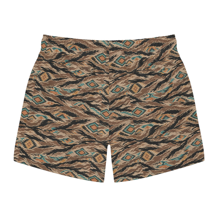 Aztec Camo Swim Trunks