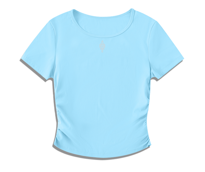 Ruched Bodycon Crop Top