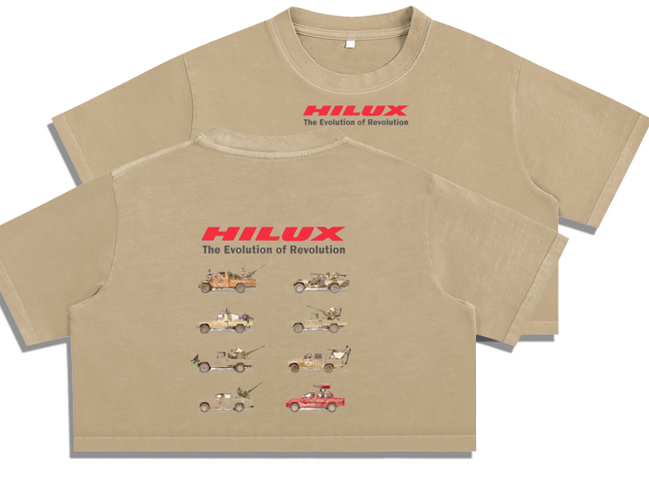 Snow Washed Crop Top